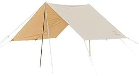 S'more Tarppi R-400 Tarpi R-400 Poly Cotton Tarp Tent, Tarp Tent, 14.9 x 10.6 ft (4.0 x 2.6 m)