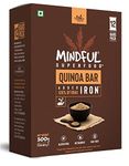Eat Anytime Multigrain Millet Energy Chocolates, 12 Bars | High Protein, High Fiber, No Added Sugar | Gluten Free Granola Bars with Quinoa, Dark Chocolate | Healthy Snack (300g)