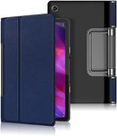 Kepuch Custer Case for Lenovo Yoga Tab 11" YT-J706F,Ultra-Thin PU-Leather Hard Shell Cover for Lenovo Yoga Tab 11" YT-J706F - Blue