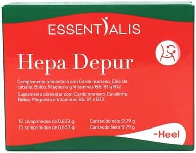 Essentialis Hepa Depur-Con vitaminas B1, B6 y B12-Metabolismo de bebidas y otros alimentos-Protege tu hígado-Efecto antiresaca-15 comprimidos veganos-Anticípate al exceso tomando 1 comprimido