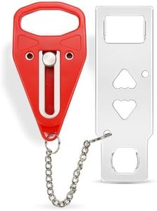 Rerishom Portable Door Lock Extra Lock for Additional Privacy and Safety in Home, Hotel, Apartment, AirBNB