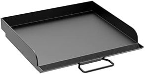 16x14 Inch Pre-Seasoned Cast Iron Reversible Grill/Griddle Professional Flat Top Griddle Replacement for Camp Chef Stoves