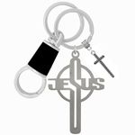 MGP FASHION Jesus Christ Cross Christian Keyring Gift For Family & Friend Pendant Keychain