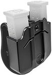 Orpaz Glock Magazine Holster Double Stack Double Mag Case & Mag Pouch for Glock