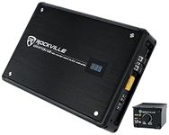 Rockville Krypton-M2 3000w Peak/750w RMS Mono 1 Ohm Car Amplifier Amp+Remote