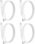 USB C to Lightning Cable 4Pack 3FT Type C Charger Fast Charging Cord Compatible for Apple iPhone 14/14 Pro/14Pro Max/13/13 Pro/12/12 Pro/11/11 Pro/XR/XS/X/8/8 Plus/iPad MFi Certified