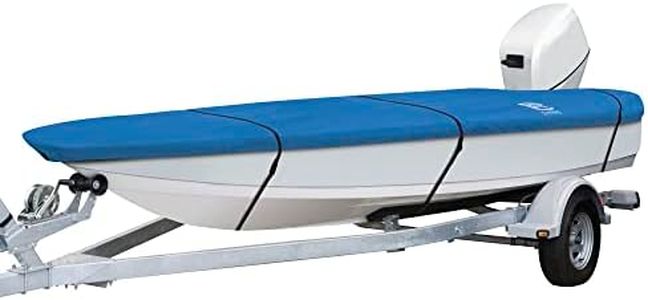 Classic Accessories Stellex Boat Cover for Utility/Fishing Boats, 14' - 16' L, Up to 75" W