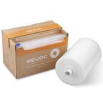 Wevac 20 x 4500cm Food Vacuum Seal Roll Keeper with Cutter, Ideal Vacuum Sealer Bags for Food Saver, BPA Free, Commercial Grade, Great for Storage, Meal prep and Sous Vide Cooking…