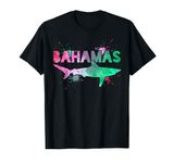 Bahamas Shark Diving Surfer Souvenir Gift T-Shirt