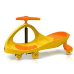 LuvLap Sunshine Swing Car, Magic Car, Kids Push Car, Swing Car for Kids, Comfortable Seats & Durable, Baby Car, Magic Toy Car, Kids Swing Car, Ride On Car, Kids Car, 3+ Years, Yellow