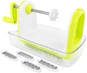 Southern Homewares 5 Blade Spiral Table Top Fruit Vegetable Slicer Zucchini Spaghetti Noodle Maker