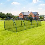 FORTRESS Pop-Up Baseball Batting Cage | Portable, Fiberglass Frame with Polyester Netting, Instant Setup for Anywhere Practice | Multiple Size Options, Includes Carry Bag (Fully Enclosed, 40ft)