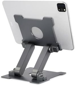 KABCON Adjustable Aluminum Tablet Stand (7-13.5 inch), Compatible with iPad, Surface Pro, FIRD HD 10, Samsung Galaxy Tab E, ASUS Transformer & Other Devices