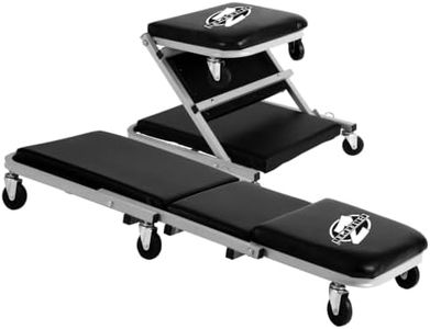 Pro-Lift C-2036D Grey 36" Z-Creeper Seat , Black