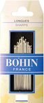 Bohin Fabrics Sharps Needles No. ASST1/5, Metal, Silver, 0.1 x 0.1 x 4.5 cm