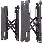 Chief Manufacturing, Pull Hardware, Black Wall Mount Up to 11.54 inch Extention from Wall (FCAV1U)