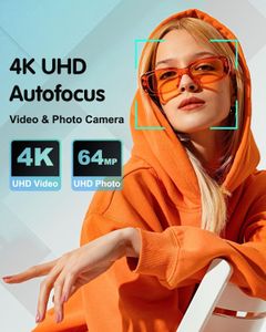 4K 64MP Autofocus Digital Camera – Ultra HD Photography
