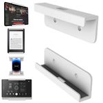 sciuU Universal Wall Mount for Tablet, Phone, eReader and Remote Control, Holder Stick on Wall, compatible with iPad, iPhone, Samsung, Surface, Huawei, Xiaomi, Lenovo. Adhesive or Screw Installation