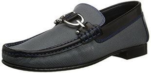 Donald J Pliner Men's Dacio2 Slip On Loafer,Lead/Black King,13 M US