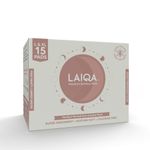 LAIQA Rash-Free Ultra Soft Combo Duo Sanitary Pads for Women|15Pads-10L+5XL Pads with 15 Disposable bags+3 Free Pantyliners|Made with Natural Fibers|Leakproof Pad with 4 wings|No Chlorine|No Fragrance