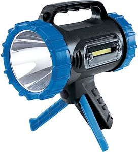 Draper 66026 Cree Led Rechargeable Spotlight With Power Bank and Attached with Beam, 10W