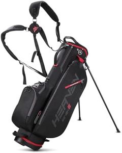 Big Max Heaven Sunday Sac de golf avec support 7 g Noir/rouge