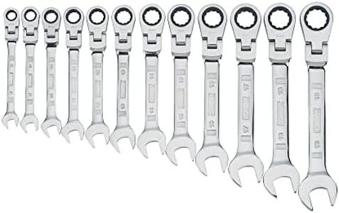 DEWALT Ratcheting Wrench Set, MM, Flexible, 12-Piece (12PC)