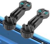 2 Pack Heavy-Duty Extend Side Kayak Track Mount Easy Installation Durable Kayak Track Mount Accessories for Holding Fishing Rod Cup Holder Paddle Gopro
