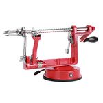 Apple Peeler Corer, 3 in 1 Apple Corer Slicer Peeler with Stainless Steel Blades Suction Base, Hand Crank Peeler Slicer for Fruits, Apples, Potatoes or Veggies