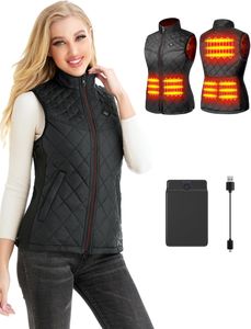 Kintiwe Women’s Heated Vest – Adjustable Electric Warming Jacket