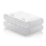 TRENDIVIBE Battery Storage Case Lightweight Portable 6 Girds for Outdoor Hiking Boating
