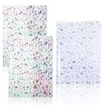 Feifeiya 2 Pcs B6 Jelly Cover Transparent B6 Planner Cover Glitter Star B6 Clear Cover for Journal Planners and Notebooks