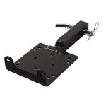 Extreme Max Products 5600.309 Universal 1.25-Inch Receiver Hitch Winch Mount for ATV UTV Lawn/Garden Tractor