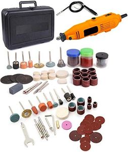 MLD Mini Electric Rotary Tool DIE Grinder with Flexible Shaft & Accessory KIT/DIY Crafts KIT Free Combo