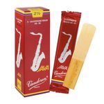 Vandoren SR2725R Tenor Sax JAVA Red Reeds Strength 2.5; Box of 5