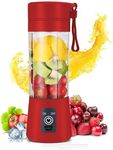 GoMaihe Portable USB Juicer Electric USB Juice Maker Mixer Bottle Blender Grinder Juice Blender Shake Fruit & Vegetable Blender Grinder Juicer Mixer Grinder for Making Juice Smoothie Makerr (JC10)