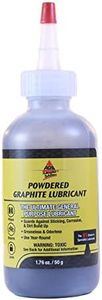 AGS Company MR. ZIP Extra Fine Dry Graphite Lubricants Bottle 2oz., Advanced Dry Film Lubricant, Robust Home Improvement Aid, Diminish Friction and Midigate Wear