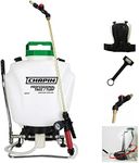 Chapin International 62000 Tree and Turf Pro Commercial Backpack Sprayer with Control Flow Valve Technology for Fertilizer, Herbicides and Pesticides, 4 gal, Translucent White