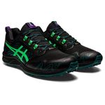 ASICS Men's Gel-FujiSetsu 3 G-TX Black/New Leaf Running Shoe-6 UK (1011A972.002)