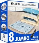 Vacuum Storage Bags 8 Jumbo, Space