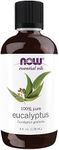 NOW Eucalyptus Essential Oil, 4-Oun