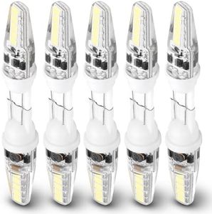 Xyanmc T10 921 922 912 194 168 Led Bulbs Bright White 6000K, 12-24V 300LM For RV Camper Trailer Boat Trunk Interior Dome Map License Lights Backup Reverse Lights,10PACK