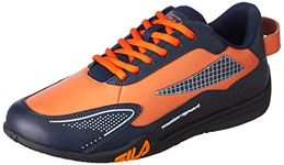 FILA Mens KAIDO PEA/MAN ORG/WHT Motor Sports Shoe 11010572 7
