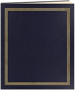 Pioneer Photo Albums SJ-50 Navy Blue Scrapbook, 50 Pages