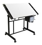 Studio Designs Deluxe Craft Station in Black/White 13250