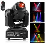 UKing 50W Stage Light LED Moving Head,RGBW Disco Lights 9/11 CH,8 Gobos 8 Colors Dance Lights with Remote Controller Sound Activated for Party Bar DJ