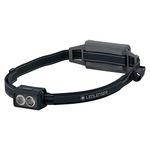 Ledlenser NEO5R - Rechargeable LED Head Torch for Running inc Chest Strap, Super Bright 600 Lumens Headlamp, Camping, Hiking Equipment, Lightweight, Running Head Torch, up to 35 Hours Run Time (Black)