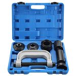 ATPEAM Heavy Duty Ball Joint Press Kit with 4WD Adapters | Professional 4 in 1 Ball Joint Press Removal and Installation Tool for Cars and Trucks | Universal Ball Joint Tool with Storage Case