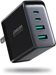 JOYROOM 67W USB C Charger Block, 4-Port Foldable GaN Wall Fast Charger Adapter Compact for iPhone 16/5/14 Pro Max, MacBook Pro/Air, iPad Pro/Air, Galaxy, Dell XPS, Pixel 7, Google Pixelbook