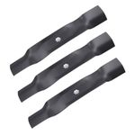 WaanGar GX21784 48 inch Mower Mulching Blade for John Deere D140 E140 D160 E160 E170 E150 LA145 LA140 LA155 155C 48" Deck Replace GY20852 AM137757 AM141035 (3Pack)